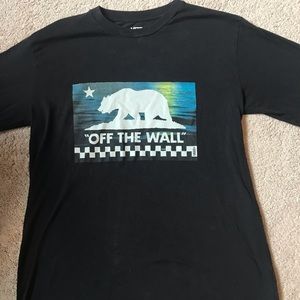 Long sleeve Vans shirt.